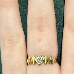 Gold Mom Ring